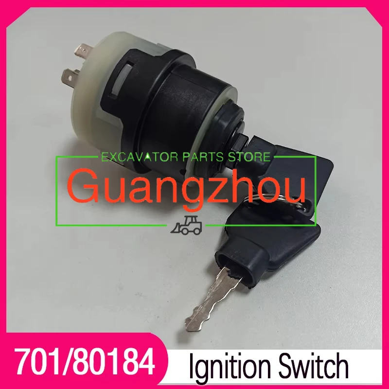 

for JCB 3CX 4CX 701/80184 JCB200 JCB220 701/80184 Ignition Switch Excavator Spare Parts Higher Quality Engine Accessories New