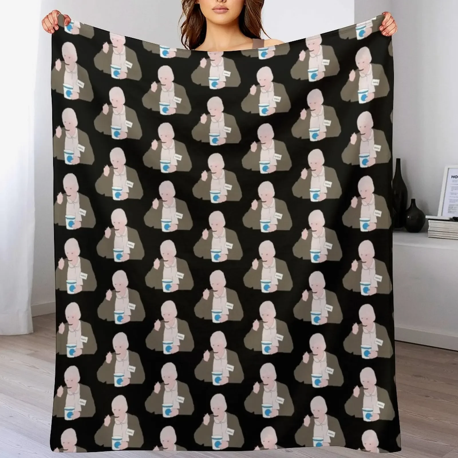 

Garol Broad City Throw Blanket Decoratives Cute Weighted Furrys Blankets