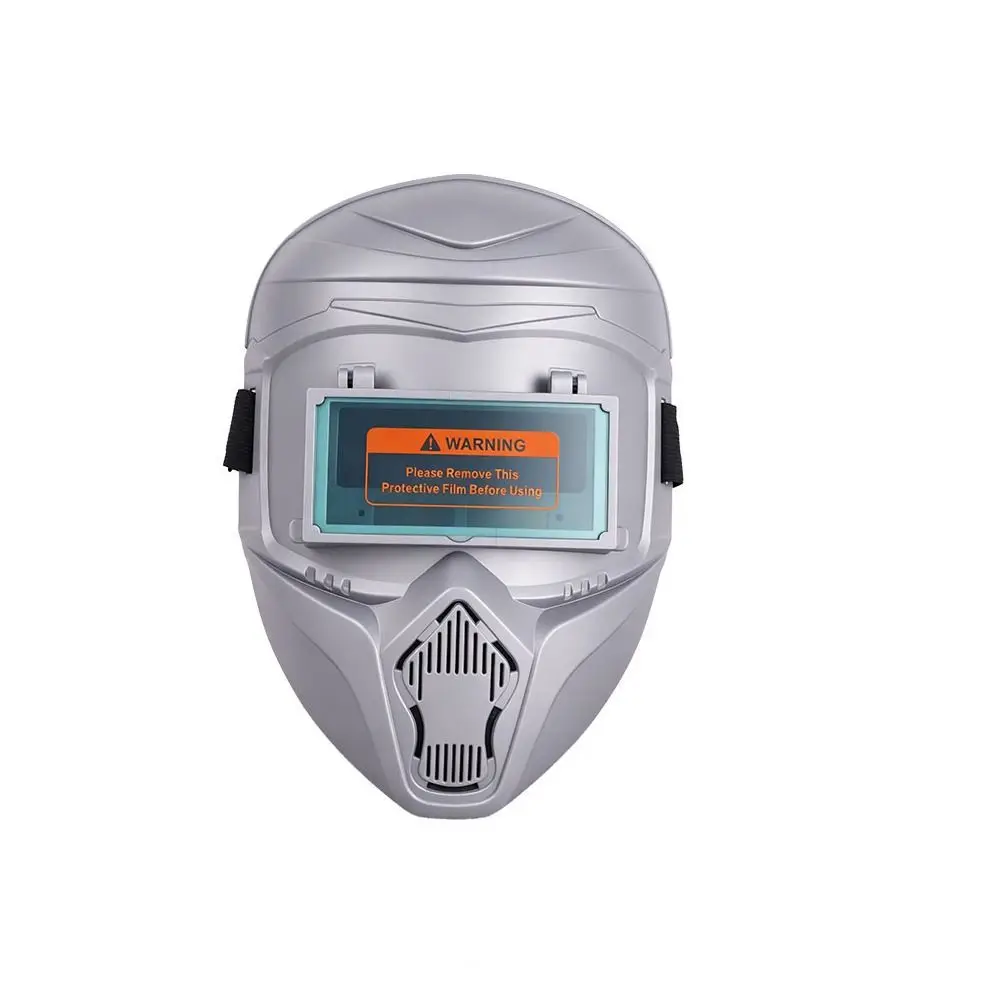 Auto-Darkening Welding Helmet Flip-Up Design High-Definition Welding Mask Large Viewing Area Face Cover Welder Shield Welding view 2