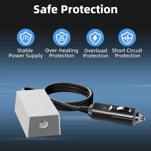 Starlink Mini adaptador 67W Cable de cargador de coche con convertidor regulador de CC a CC cargador de coche de entrada de 12V-36V portátil impermeable