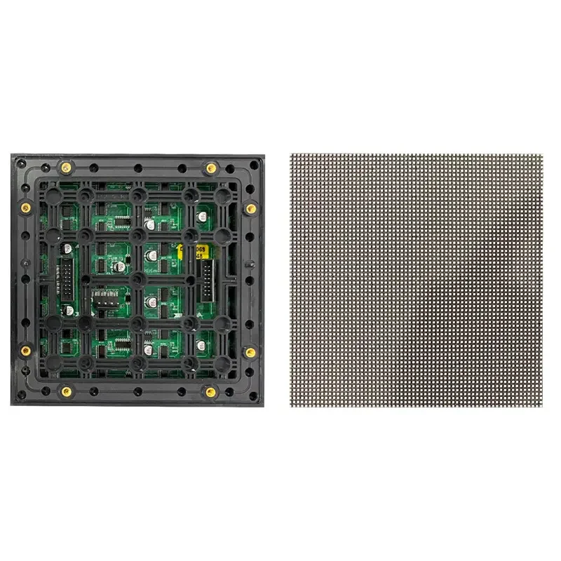 Outdoor LED Module P2.5 RGB Luminous Sign 160x160mm Matrix Panel HUB75 64x64 Pixel Full Color Display Screen SMD Light Video