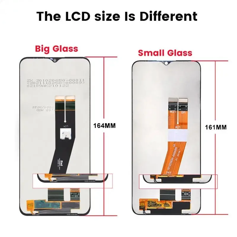 Pantalla LCD de 6,5 pulgadas para móvil, repuesto de montaje de digitalizador táctil para Samsung A02s, A025M, A025F/DS, A025G/DS