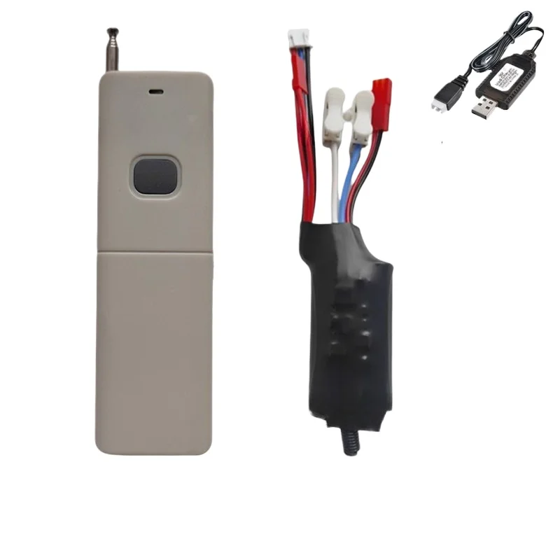 Remote control switch for model aircraft drone drill props and accessories
