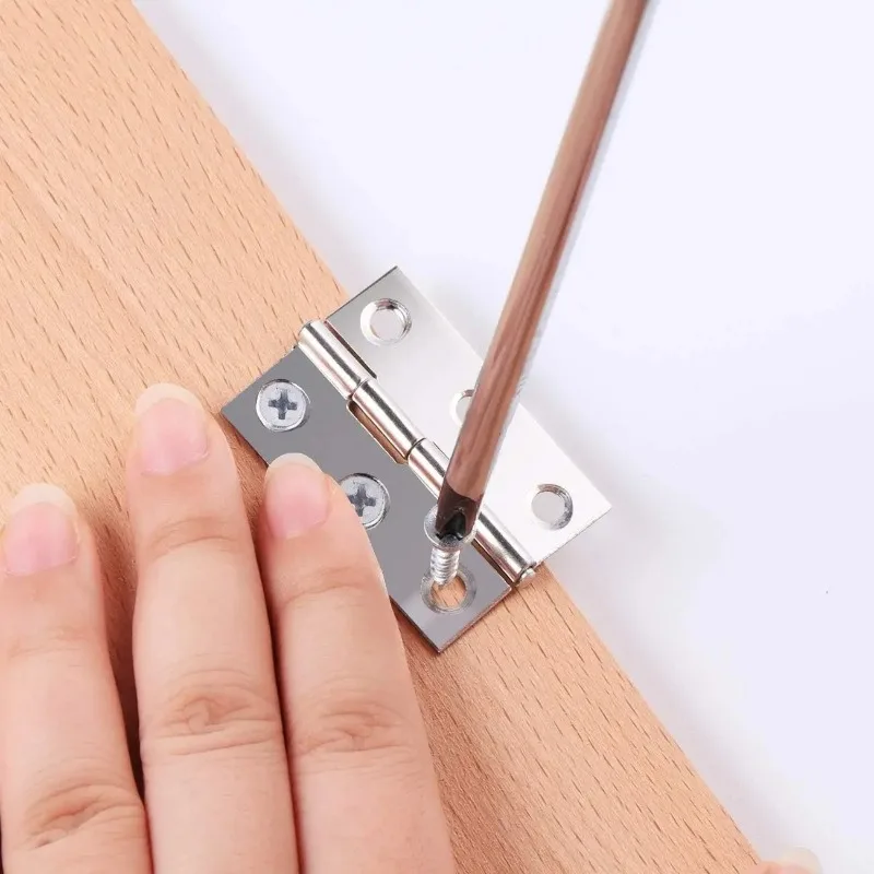 Stainless Steel Swing Hinges for Doors and Windows Mini Hinges for Hinges and Hardware Accessories for Home Doors