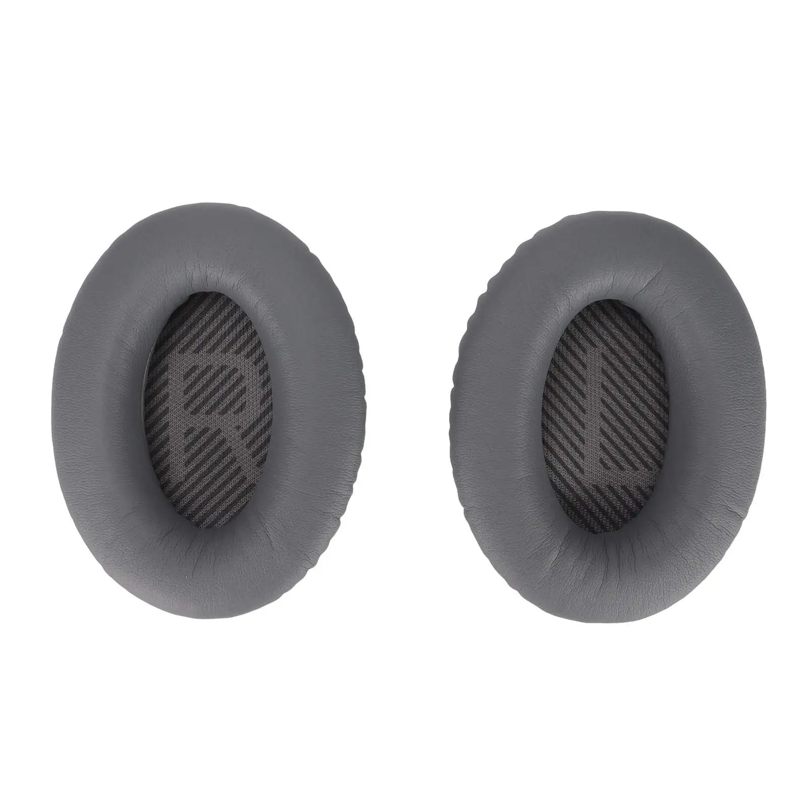 Ear Pads Replacement for QC35 II - Dark Grey, Protein Leather, Noise Isolation