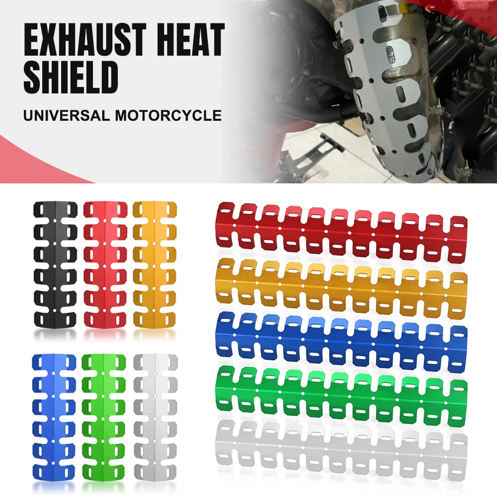 

For YAMAHA YZ125 YZ250 YZ426F YZ450F Exhaust Heat Shield Protector Cover Protection For HONDA CRF 250X 450X/250LX 450R 450X