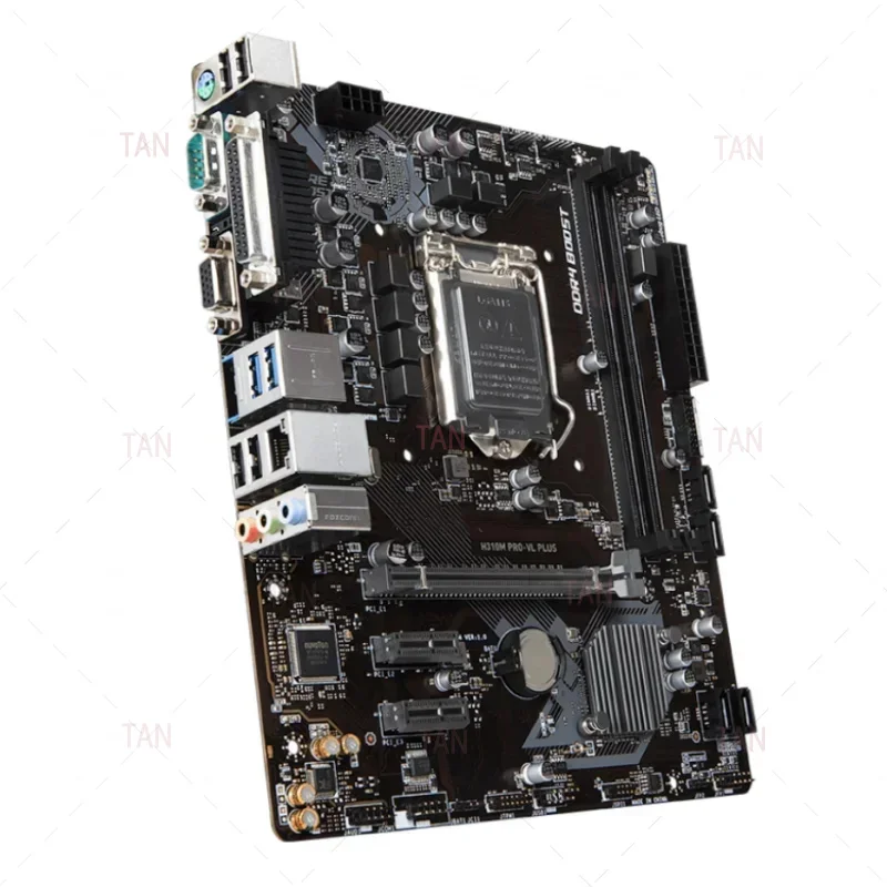 For MSI H310M PRO-VL PLUS Motherboard H310 32GB LGA 1151 DDR4 Micro ATX Mainboard 100% Tested Fast Ship TT