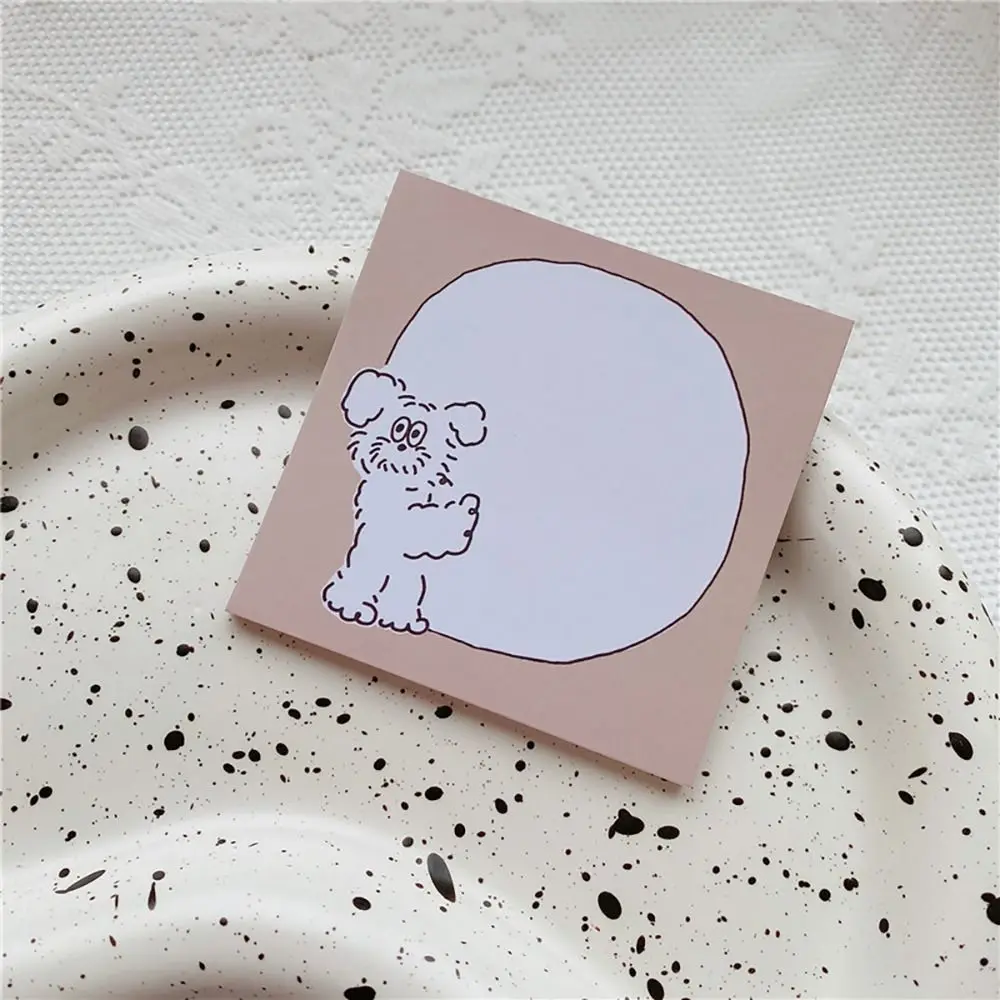 Cartoon Memo Pad Creative Animal Cute Message Notes DIY Scrapbook Paper Students