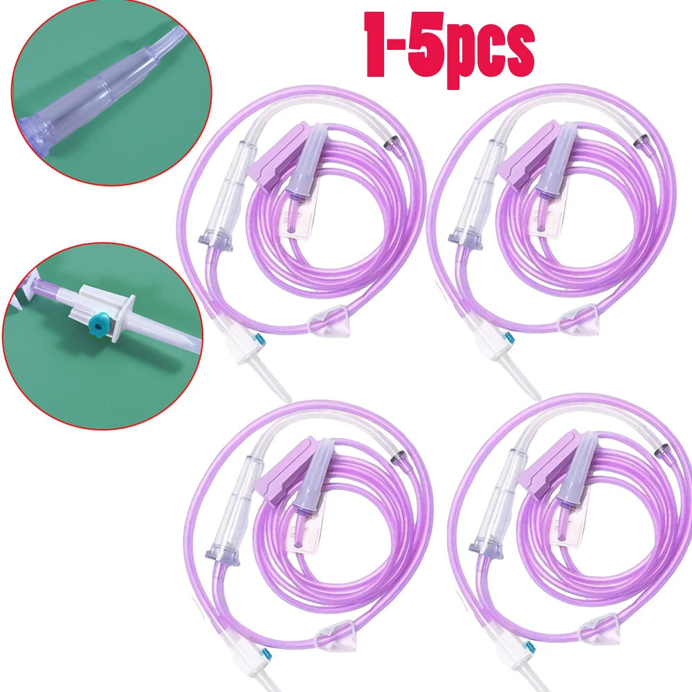 

1-5Pcs infusion tubes Nasal feeding pump tube Enteral nutrition infusion tube Infusion pump joint