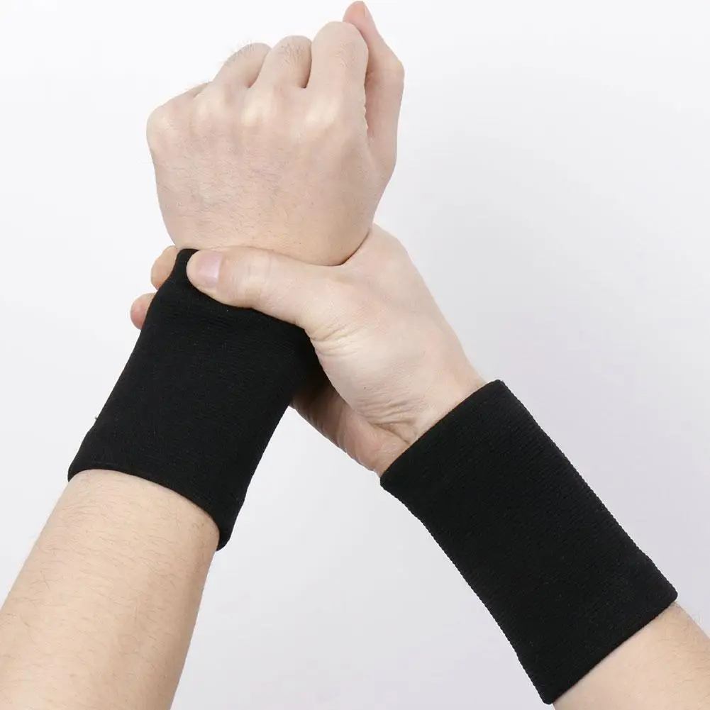 1 Pair Protective Wrist Support Wristband Sports Training Exercises Hand Band Strap Wraps Bandage Wristbands Brace Carpal Tunnel