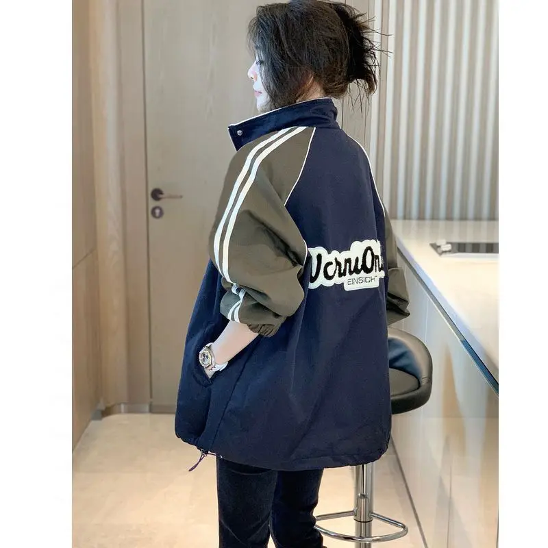 Fashion Loose Fitting Assault Jacket New Women's Casual Sports Baseball Jackets Short Winter Clothes Women Plus Size Coat New