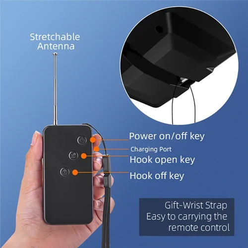 Imagen 2 del producto Sistema Airdrop A10R para Dron DJI Mini 4 Pro/3 Pro/AIR3/Avata2, cebo de pesca, anillo de boda, regalo, entrega de vida, cuentagotas de rescate