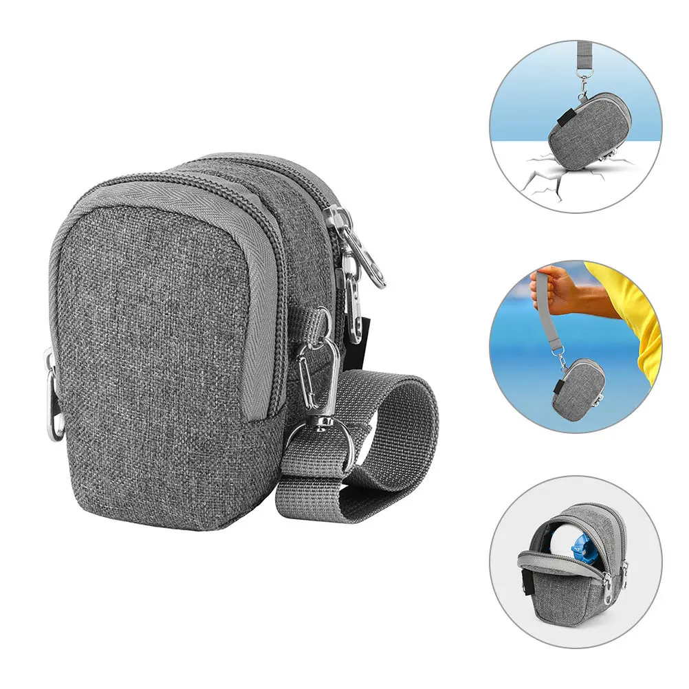 

Breath Machine Bag Portable Oxygen Machine Organizer Zipper Closure Travel Toiletry Bag Suitcase Storage Pouch for Breathing