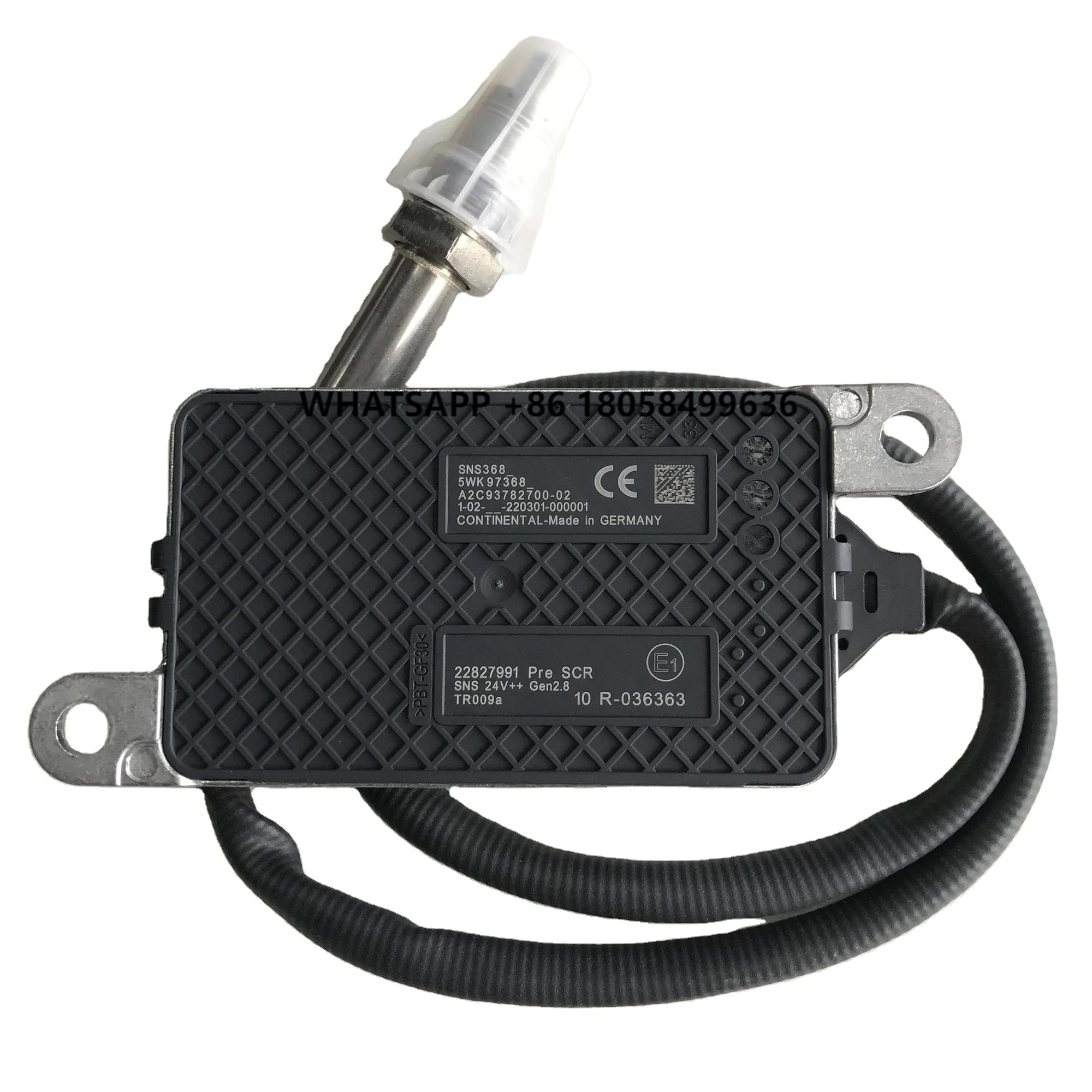 

Brand New 5WK97368 NOX Sensor 22827991 5WK9 7368 High Quality Nitrogen Oxygen Sensor for RENAULT TRUCKS 24V Voltage