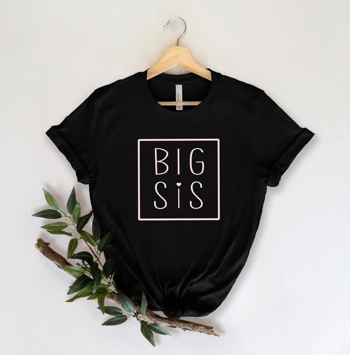 Skuggnas Big Sister Shirt Sister Shirts Pregnancy Announcement Funny Cotton Women t shirt Women Sister tshirts Drop Shipping