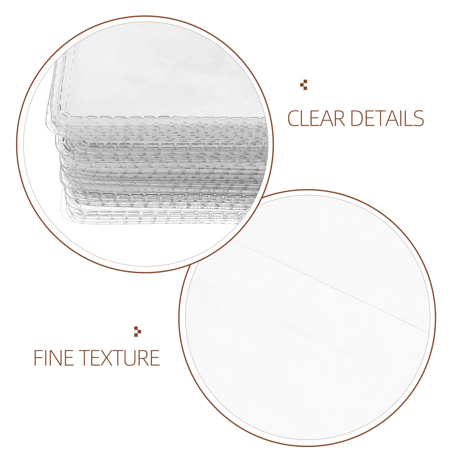 50 PCS Clear Coin Pouch Paper Money Holder Bill Protector Sleeves PVC Container Banknotes Storage Pouches