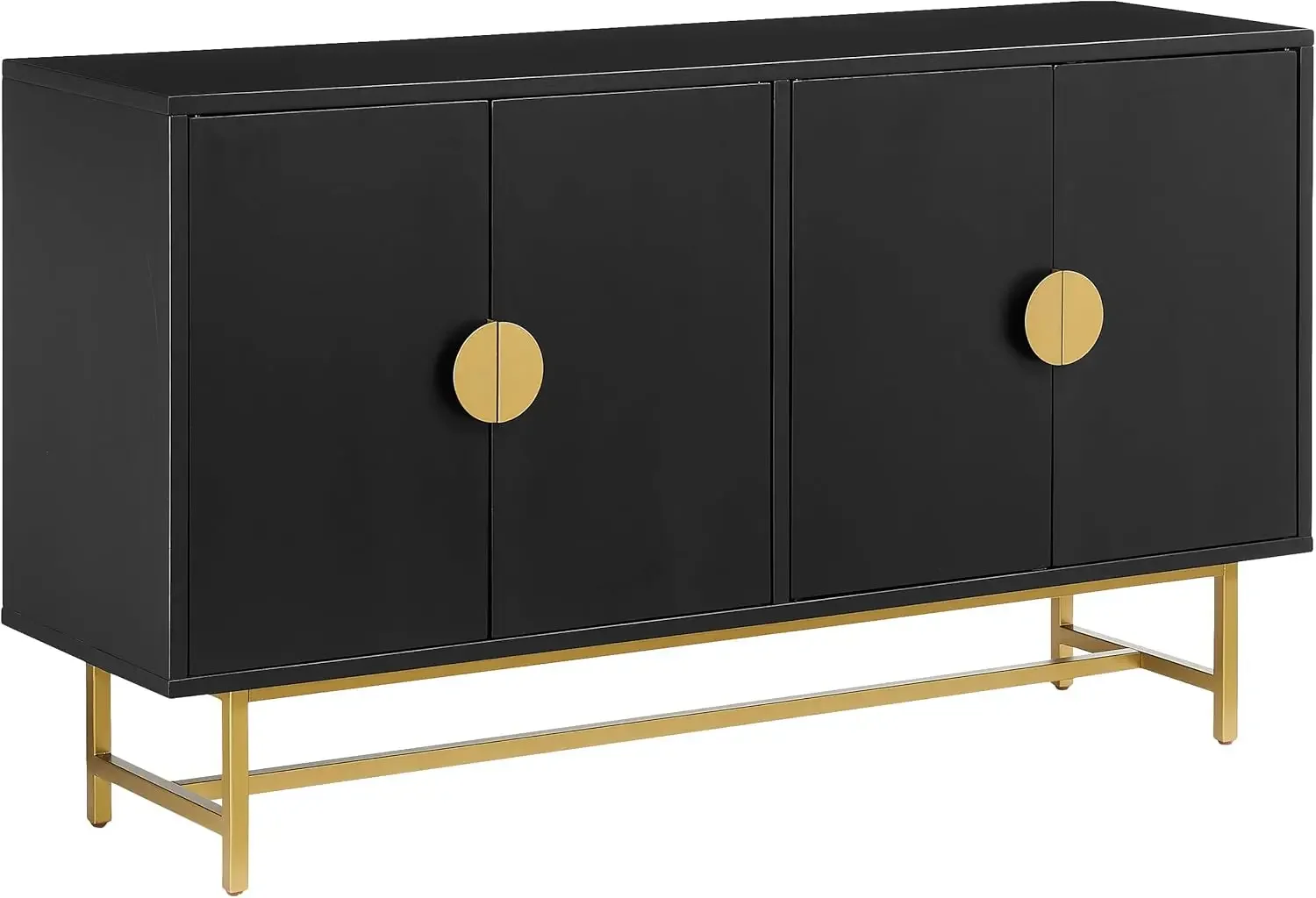 

Blair Sideboard, Matte Black/Gold