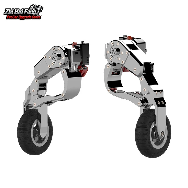 Automatic Retractable Foldable Kickstand Intelligent Anti-Fall Auxiliary Wheel for Motorcycle & Heavy Machinery