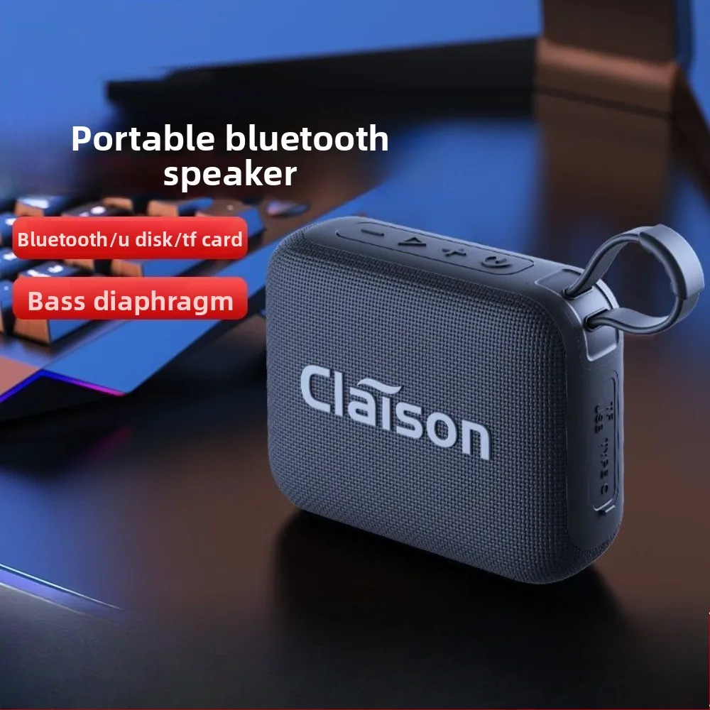 Outdoor Portable Wireless Bluetooth 5.0 Speaker IP67 Dustproof Waterproof TWS Connection Hands-free Call with Built-in Mic