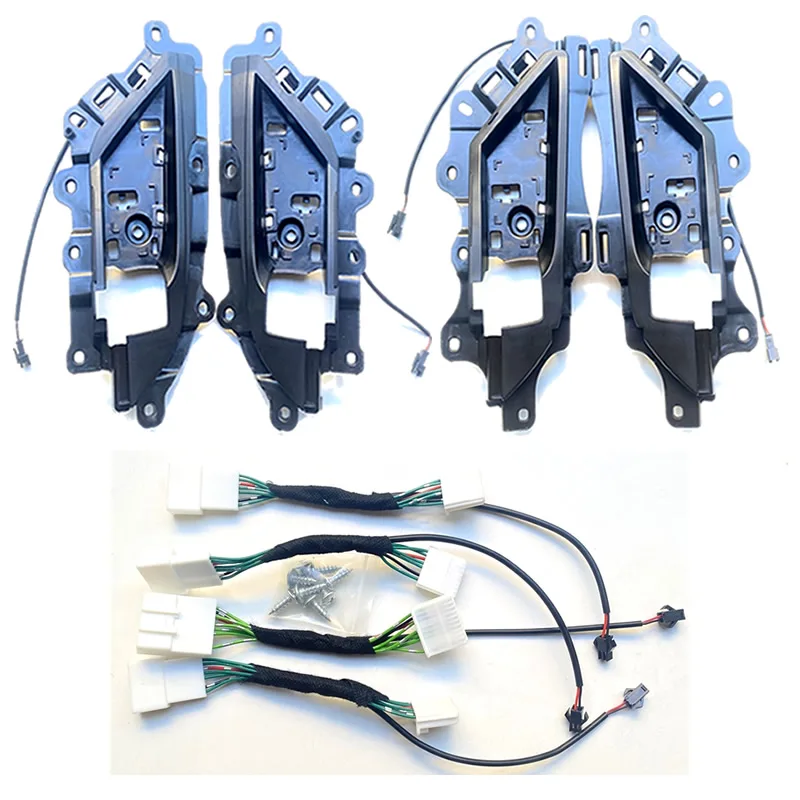 Car Interior LED Decorative Light Center Console Atmosphere Light Blue For Toyota Camry 2018 2019 2020 2021 Accessories