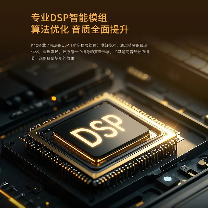 سماعة أذن KZ Krio TWS بجودة صوت بدون فقدان محرك مزدوج يحدد سماعات صوت بلوتوث 5.3 من الدرجة الاحترافية