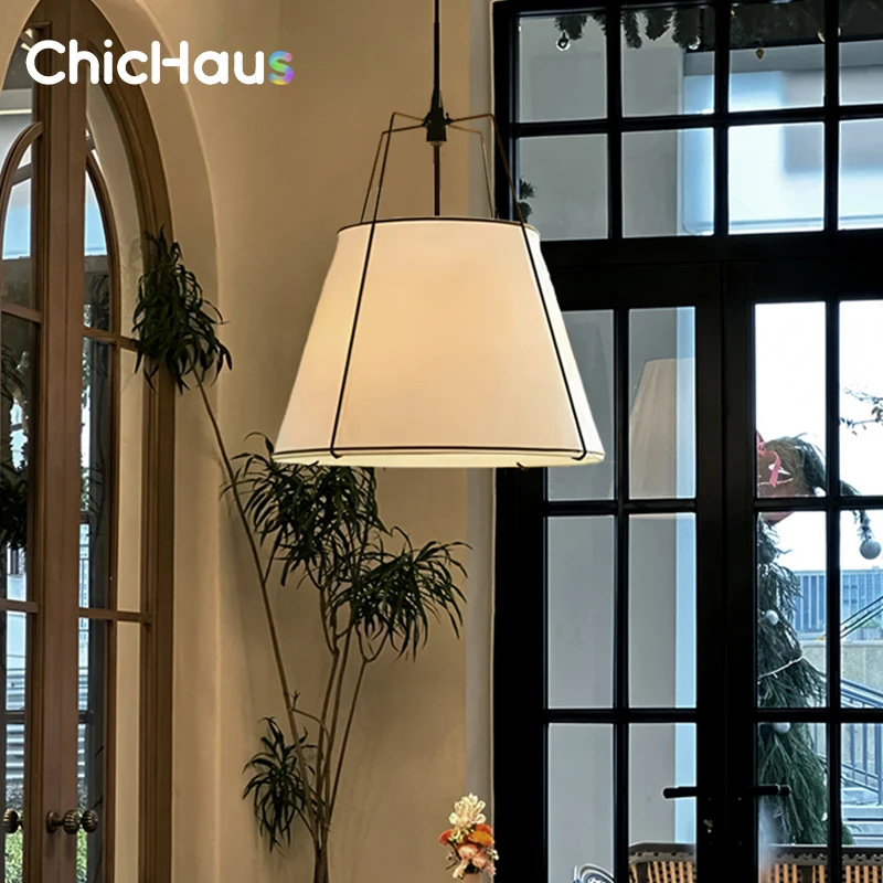 

Винтажные тканевые подвесные светильники, обеденный стол, кухонный остров, люстры, декор комнаты, американская гостиная, спальня, внутреннее освещение