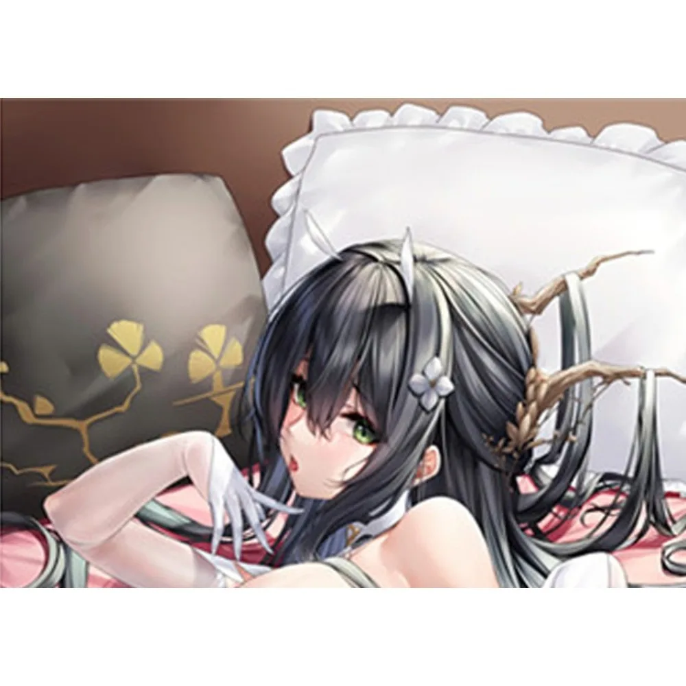 Indomitable Anime Dakimakura Cover Double‑Sided HD Print Body Pillowcase Soft Peach‑Skin Fabric Bedroom Cushion Cover