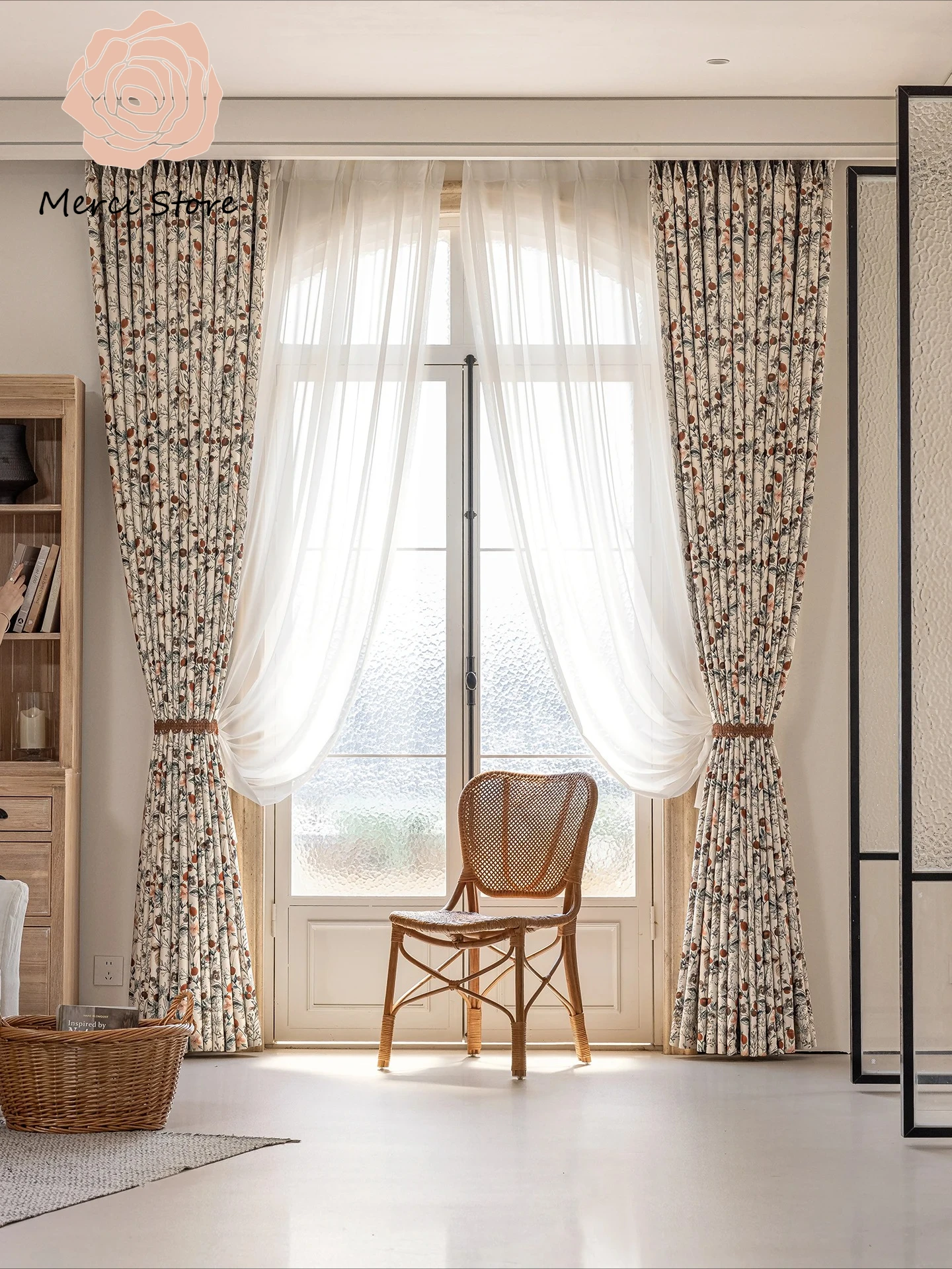

Ecofriendly Heavy Duty Blackout Curtains for Living Room Bedroom Heat Retention Soundproof Energy Saving Drapes Rod Pocket