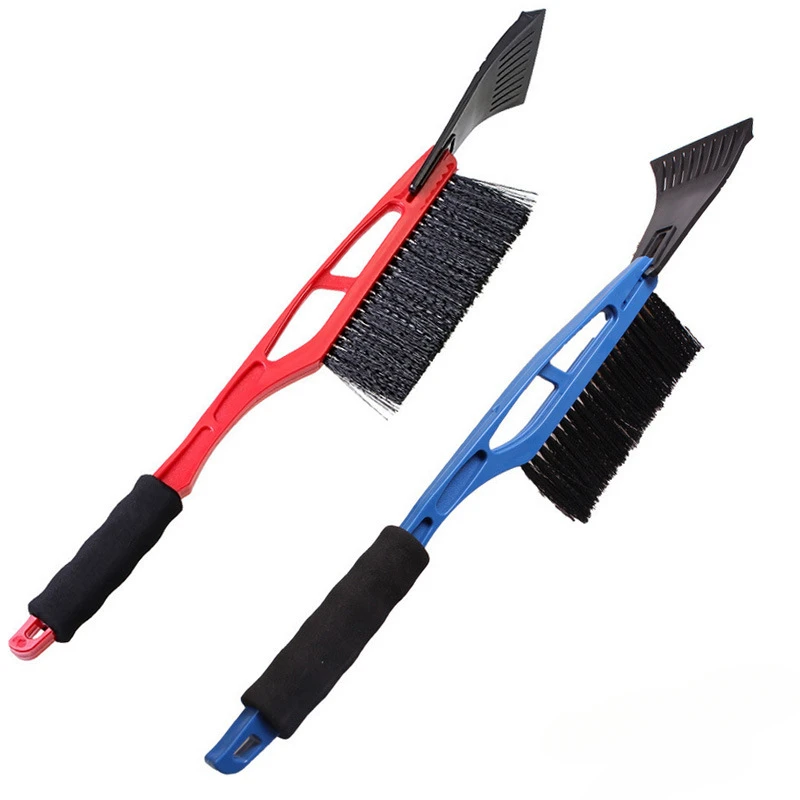 Winter Car Snow Plough Shovel Multi-Functional Two-in-One Deicing Shovel Snow Scraping Snow Brush Defrost Deicing Shovel Tool