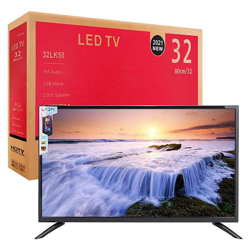 

LEDTV 32 32LK50 -RED BOX New Television 1080p 32 Inch Smart TV Television Smart Tv Stick Android Tv Box