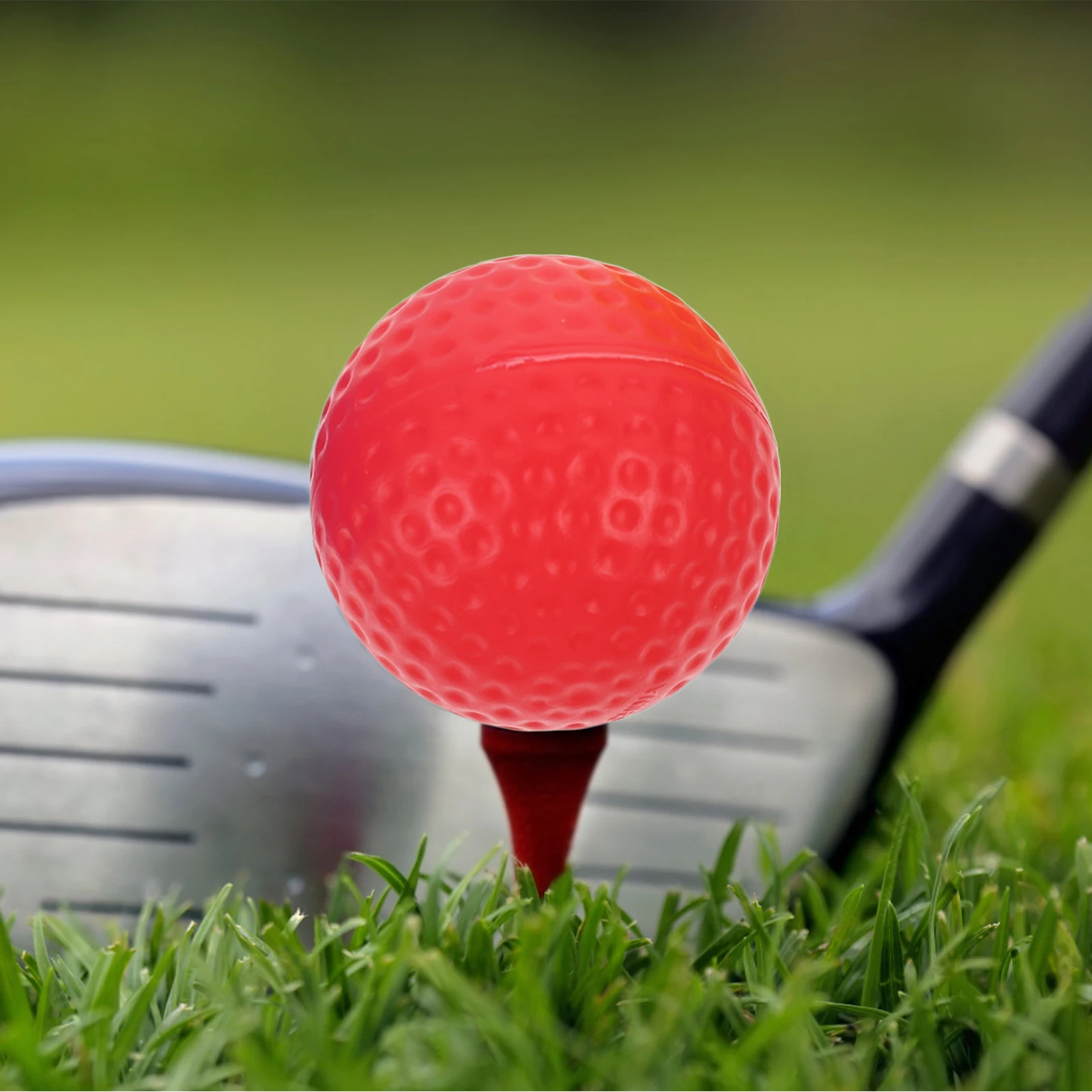 

16pcs Golf Practice Colored Small Plastic Golfing Balls Reusable Training Ball For Adults Durable Hollow Exercise Supply