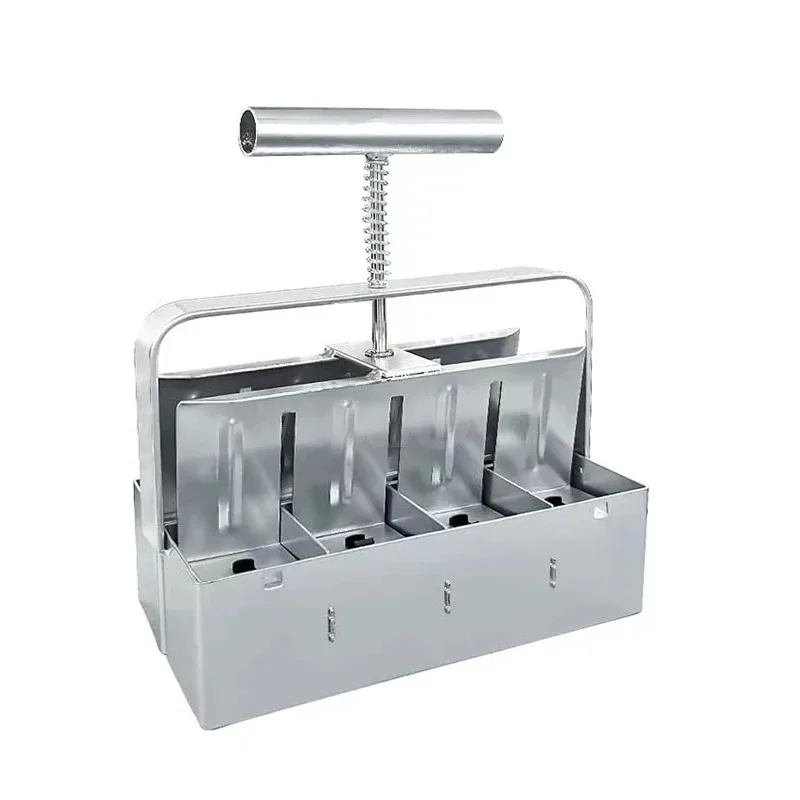 

Wholesale 4 Cell Seed Starting Soil Block Maker Hand Held 2 Inch Mold Garden Blocking Tool With Handle