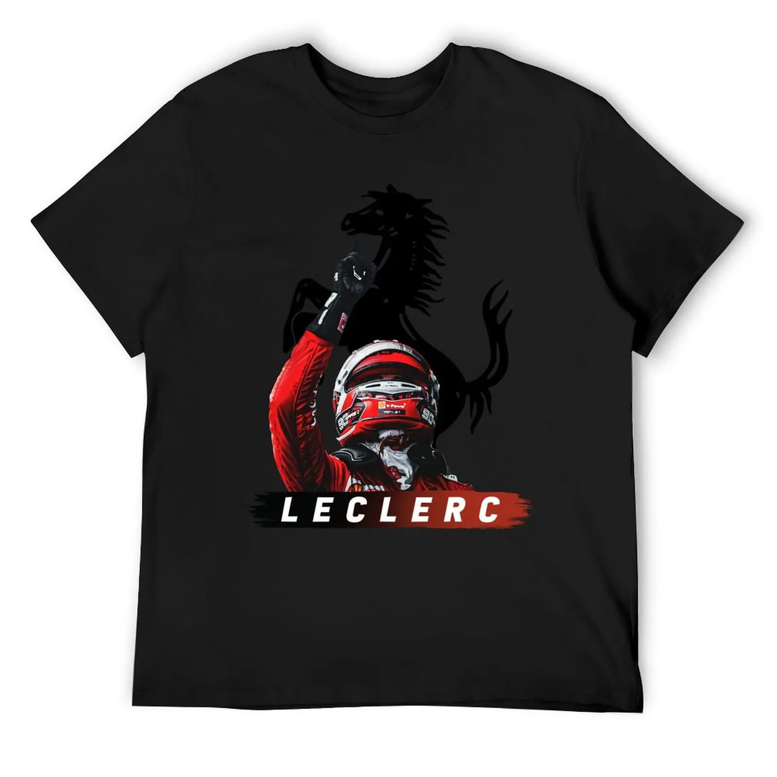 

leclerc T-Shirt anime clothes cotton graphic tees quick-drying mens t shirt graphic