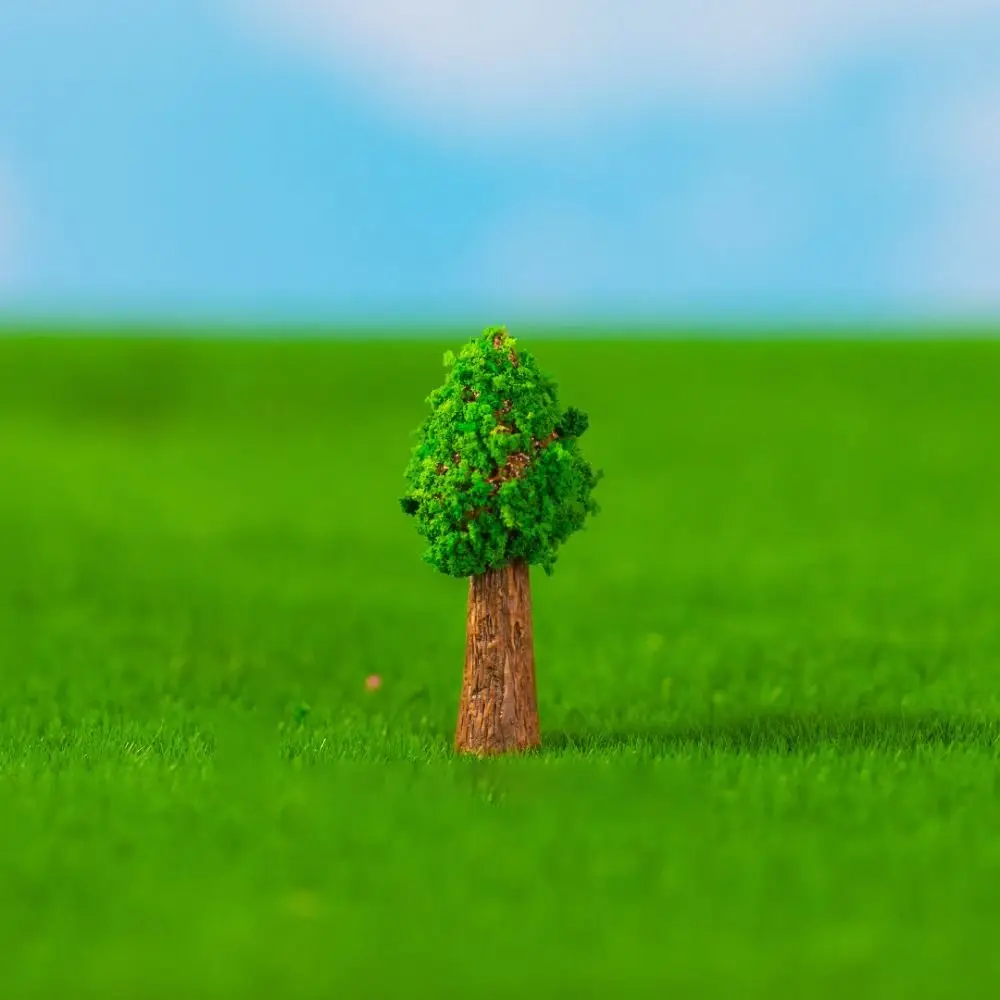 Decorative Artificial Mini Pine Tree Multiple Style Simulation Fairy Moss Micro Landscape Resin Lifelike