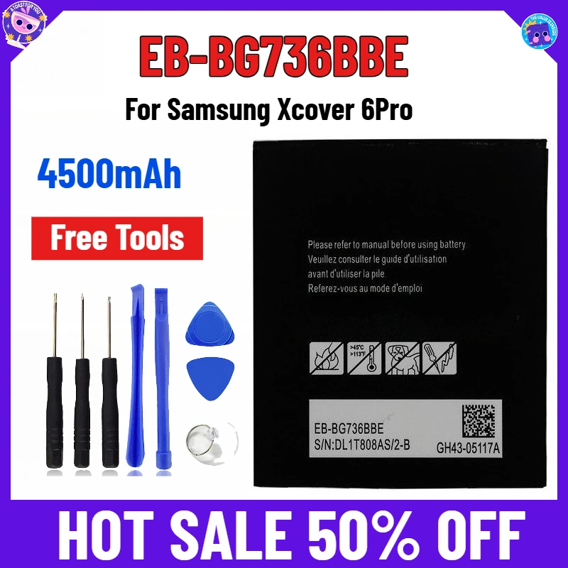 

4500mAh EB-BG736BBE for Samsung Xcover 6Pro Mobile Phone Battery
