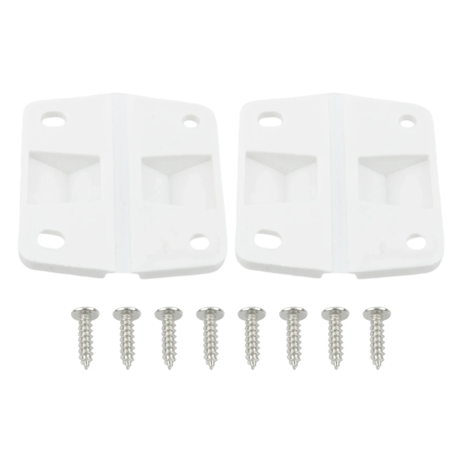 Parts Hinge Hinge Screws 1.3cm Height 3.2cm Hole Distance White Color For Cooler Models 5254D 5255D Replaceable