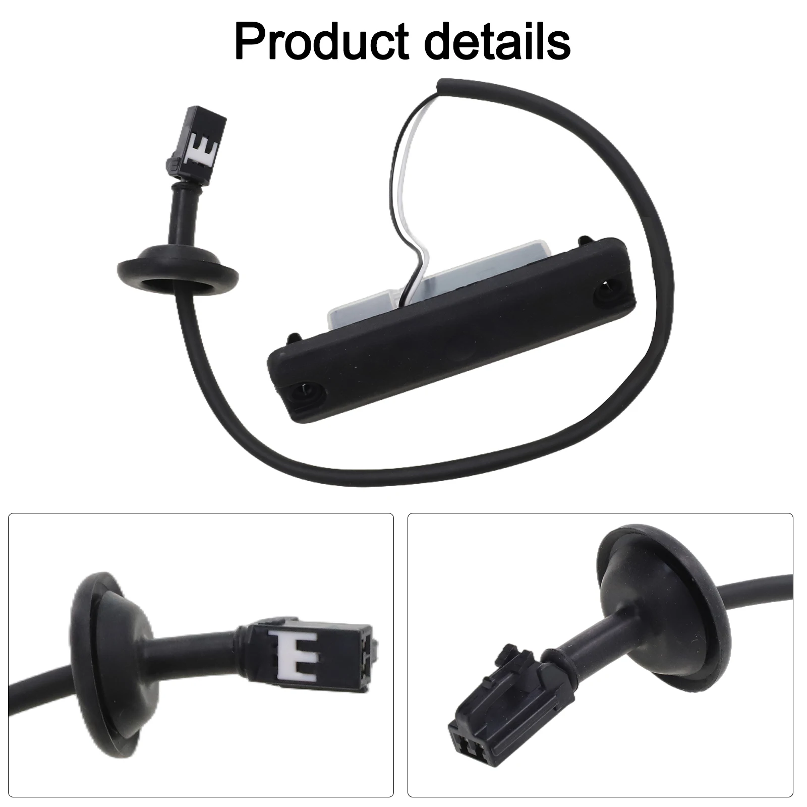Tailgate Outer Handle Switch 81260-1D000 For Kia For Rondo 2007-2012 For Ceed 2008-2012 Rear Trunk Latch Button Replacement Car