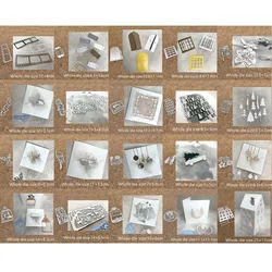 New Design Craft Metal stencil mold Cutting Dies flower leaves film bells scrapbook die cuts Album Paper Card Craft Embossing