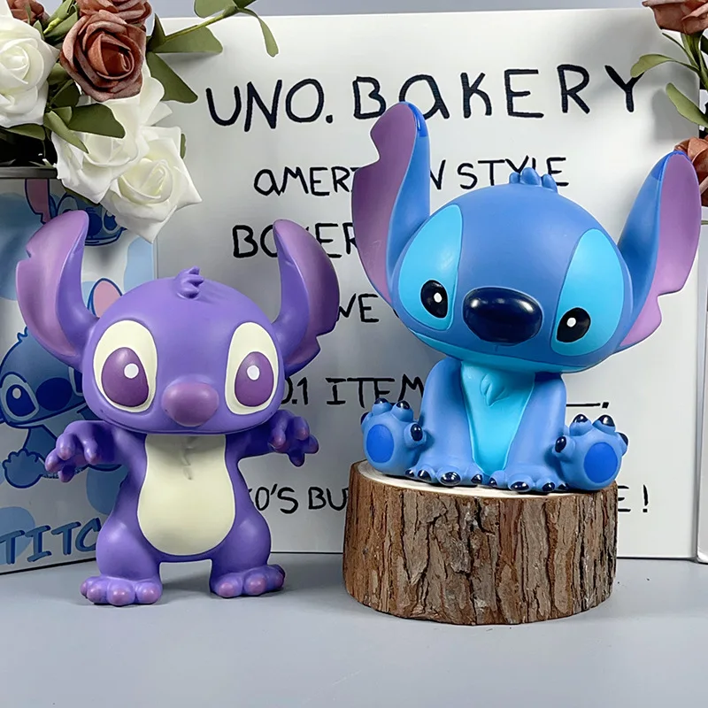 Stitch, Alien Baby, ฟิกเกอร์อนิเมะ, ของเล่นตุ๊กตา 3 มิติ, เครื่องประดับโต๊ะอินเทรนด์, ของที่ระลึก, ของขวัญวันเกิด