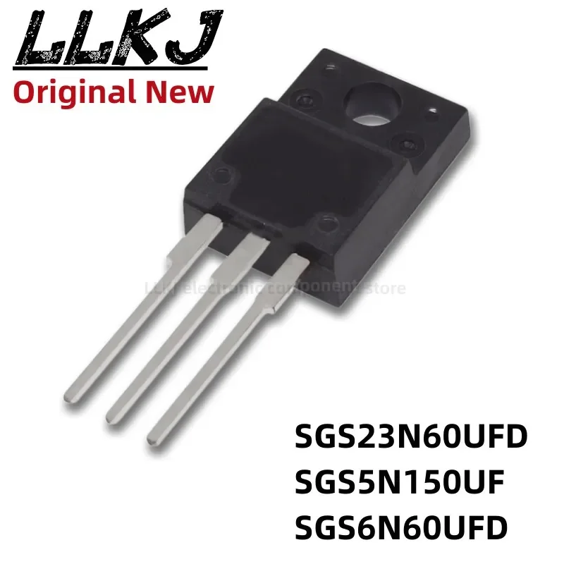 1pcs SGS23N60UFD SGS5N150UF SGS6N60UFD TO-220F MOS FET