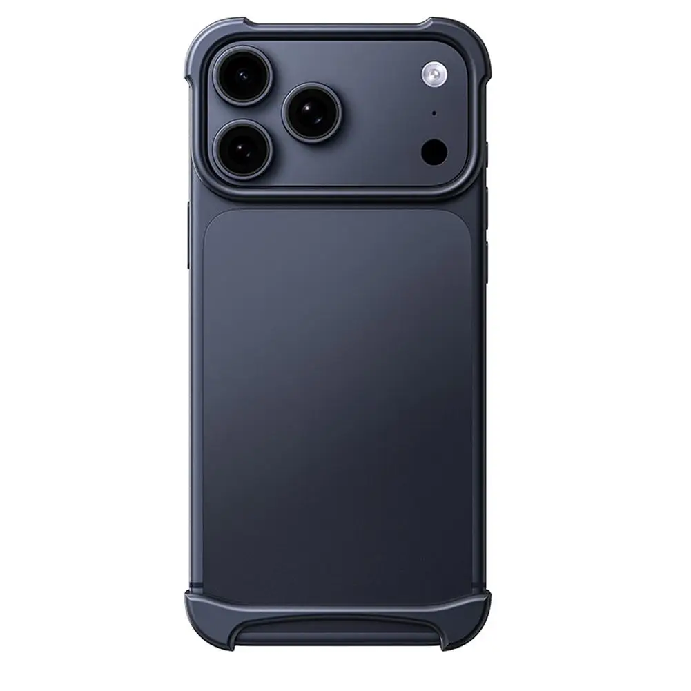 Arc Case Luxe aluminium telefoonhoes voor iPhone 17 pro Max / voor iPhone 17 pro Aluminium randloos 4-hoek Anti-val beschermend