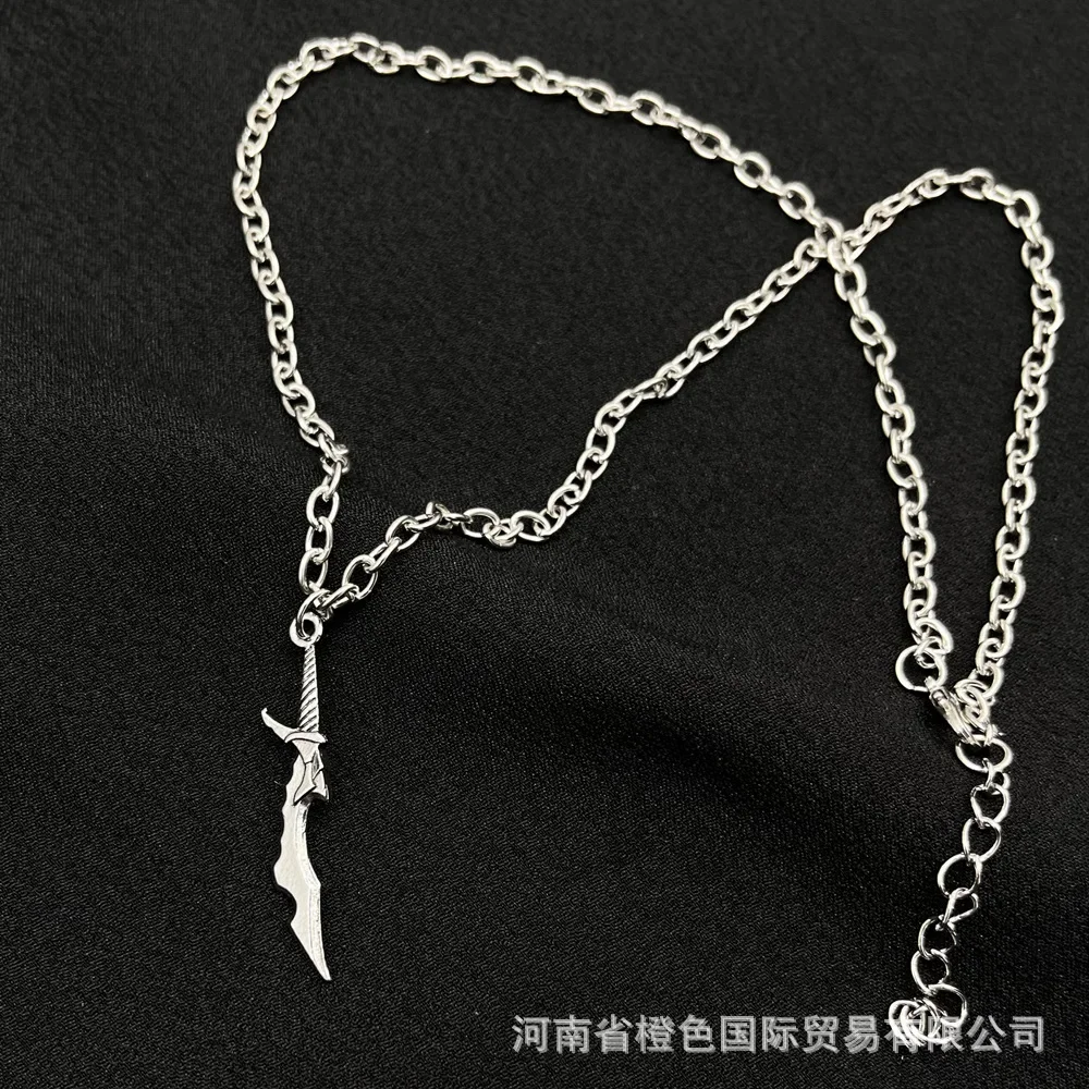 Sung Jin-woo Yoo Jin-ho Park Kyung-hye Manga Necklace Jewelry Metal Short Blade Pendant Cosplay Costumes DIY Props Toys Gifts