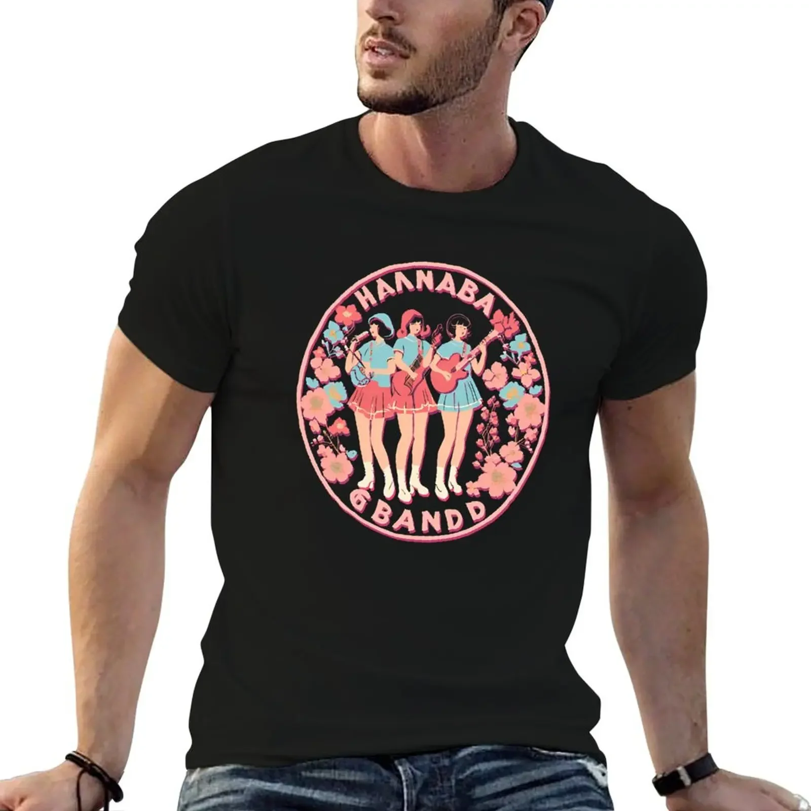 

Hanabie Band T-Shirt Blouse graphics aesthetic clothes heavyweight t shirts for men