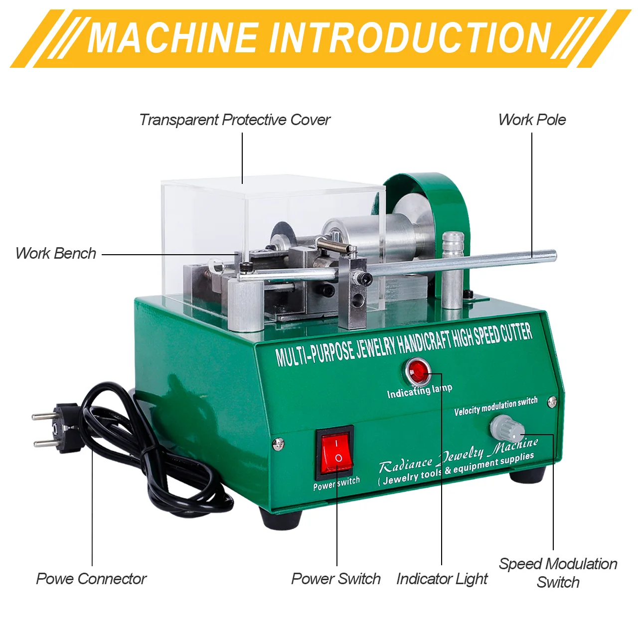 Mini Lathe - Jewelry DIY Tool, Metal/Wood Grinder/Driller, Customizable Silver Copper Cutting for Plastics