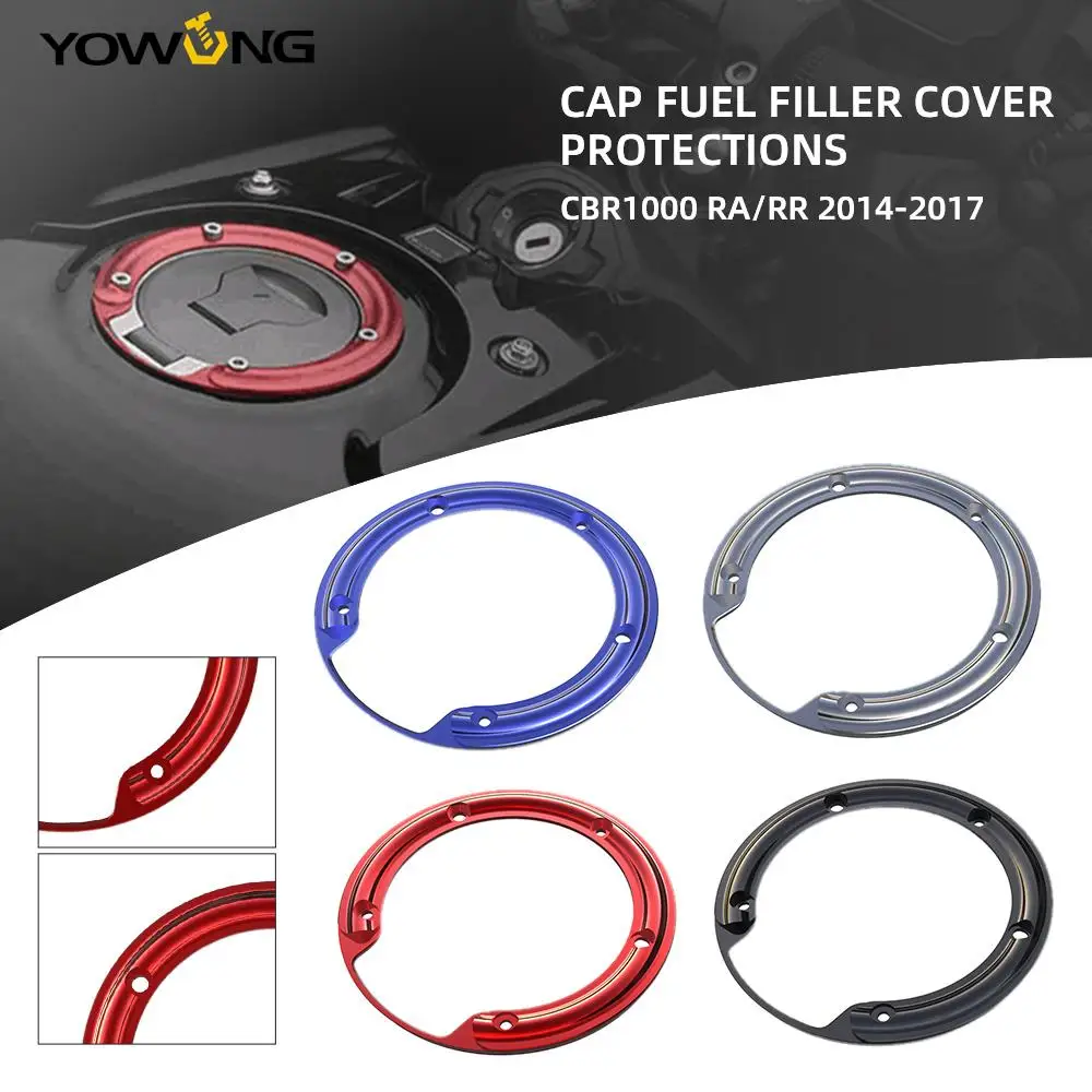 

CBR 1000 RA/RR Motorcycle Accessories Cap Fuel Filler Cover Protections For Honda CBR1000RA CBR1000RR 2014 2015 2016 2017 CNC