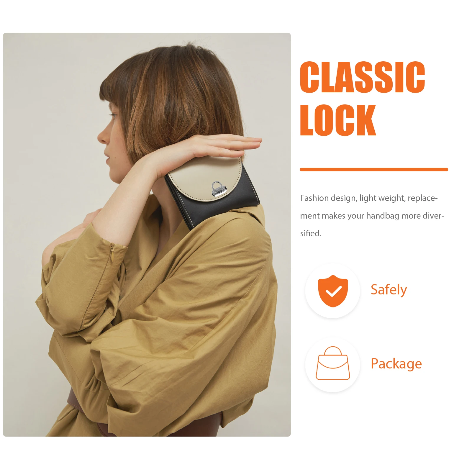 

4PCS Die Cast Lock Buckle for Suitcase Bags Luggage Fashion Lightweight Durable High Quality Material Padlock Mortise Clutch