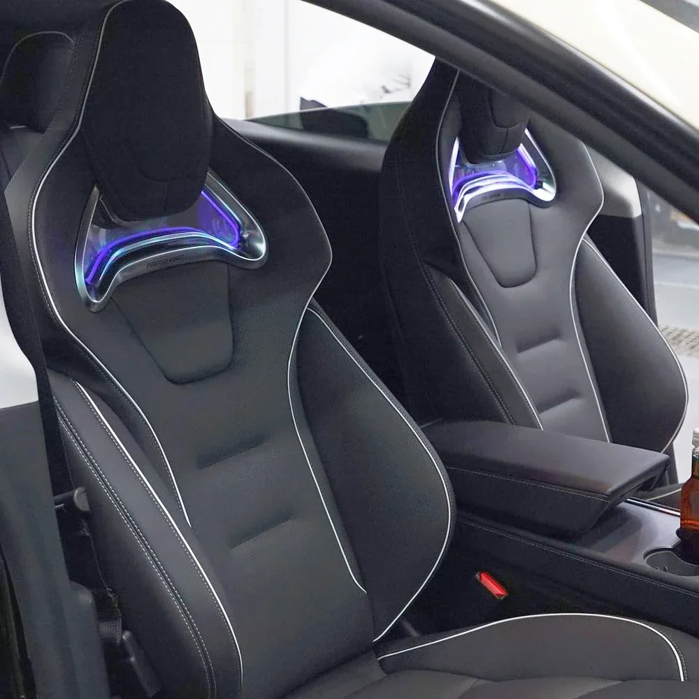 

Luxury Nappa Leather Sports Ventilation Seats for Tesla Model 3 Model Y Car Interior Accessories Modification