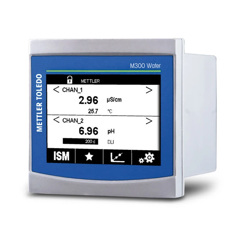 

METTLER TOLEDO M300 Process Analytics Transmitter 2-Channel 1/4DIN for Water Analysis Category Analysis Instruments