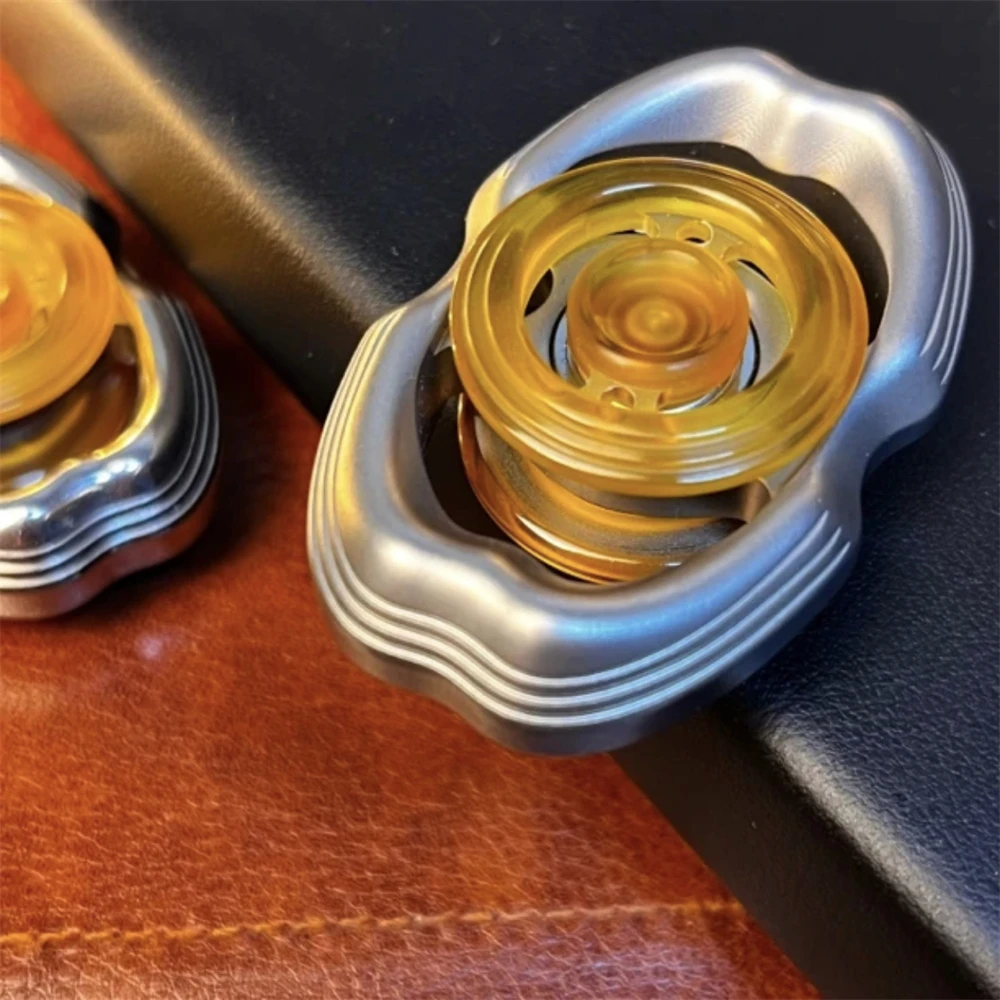 Obsidian acier inoxydable EDC Fidget Spinner Fidget curseur Anti-Stress jouets tdah soulagement de l'anxiété Focus sensoriel Fidgeting jouets