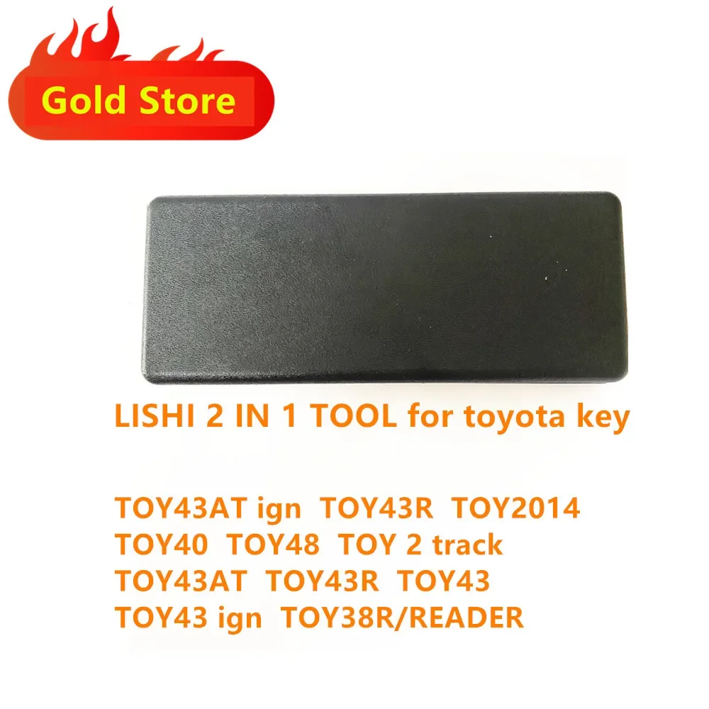 

Lishi 2 in 1 TOY43AT ign TOY43R TOY2014 TOY40 TOY48 TOY 2 track TOY43 ign TOY38R for toyota key